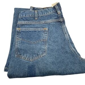 Carhartt Mens B167 DST Blue Denim Jeans Loose Fit 36x32 NOS NWT Workwear